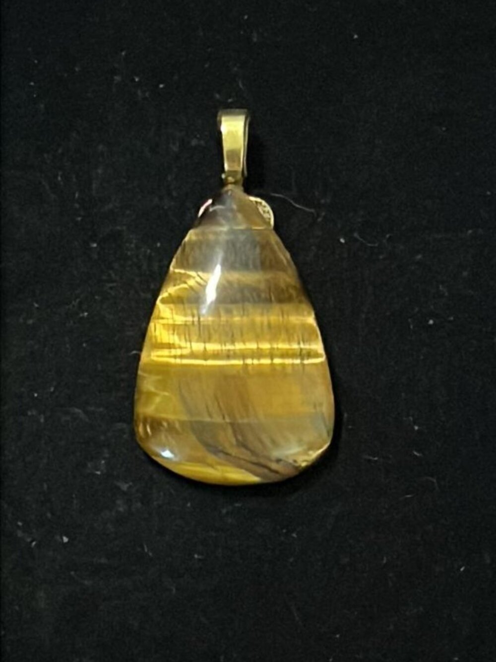 Teardrop Tiger's Eye Pendant
